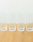 Endra™ Hand Etched Glass Drinking Glass (16 oz - set of 4)