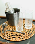Endra™ Hand Etched Glass Drinking Glass (16 oz)