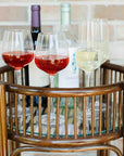Solis™ Mouth Blown Hand Etched Champagne Flute (set of 4)