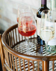 Solis™ Mouth Blown Hand Etched Champagne Flute (set of 4)