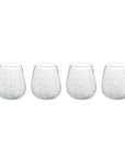 Norwell™ mouth blown stemless goblet (set of 4)