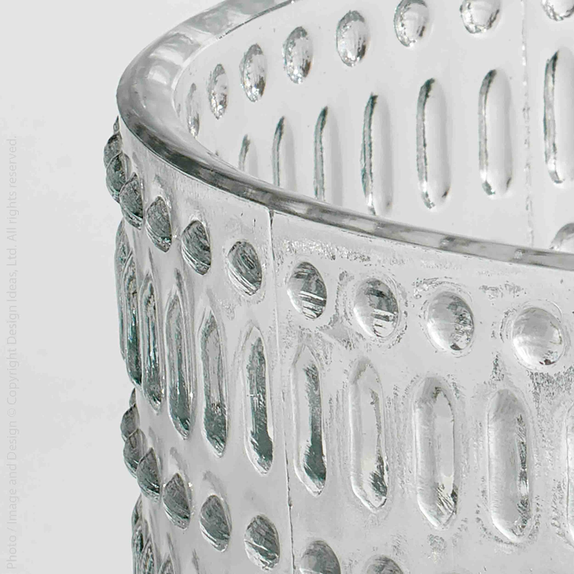 Morse™ recycled mouth blown glass bowl (3.9 in)
