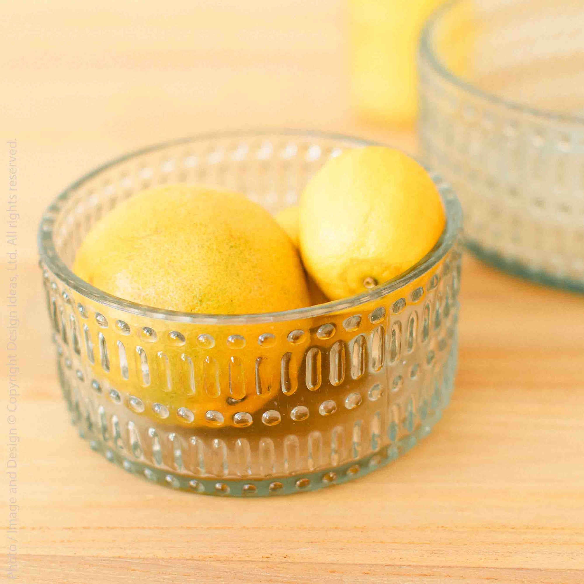 Morse™ recycled mouth blown glass salad bowl