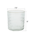 Morse™ recycled mouth blown glass container