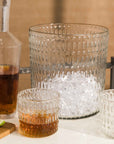 Morse™ recycled mouth blown glass container