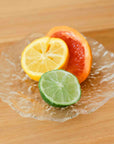 Emilia™ glass appetizer plate