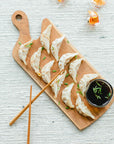 Wabisabi™ Small Hand Kneaded Glass Sauce Bowl (set of 4)