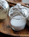 Nutty™ Borosilicate Glass Salt & Pepper Shakers