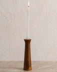 Holbeck™ teak wood taper tower (8.5 in)