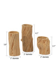 Liana™ vine candleholders (set of 3)