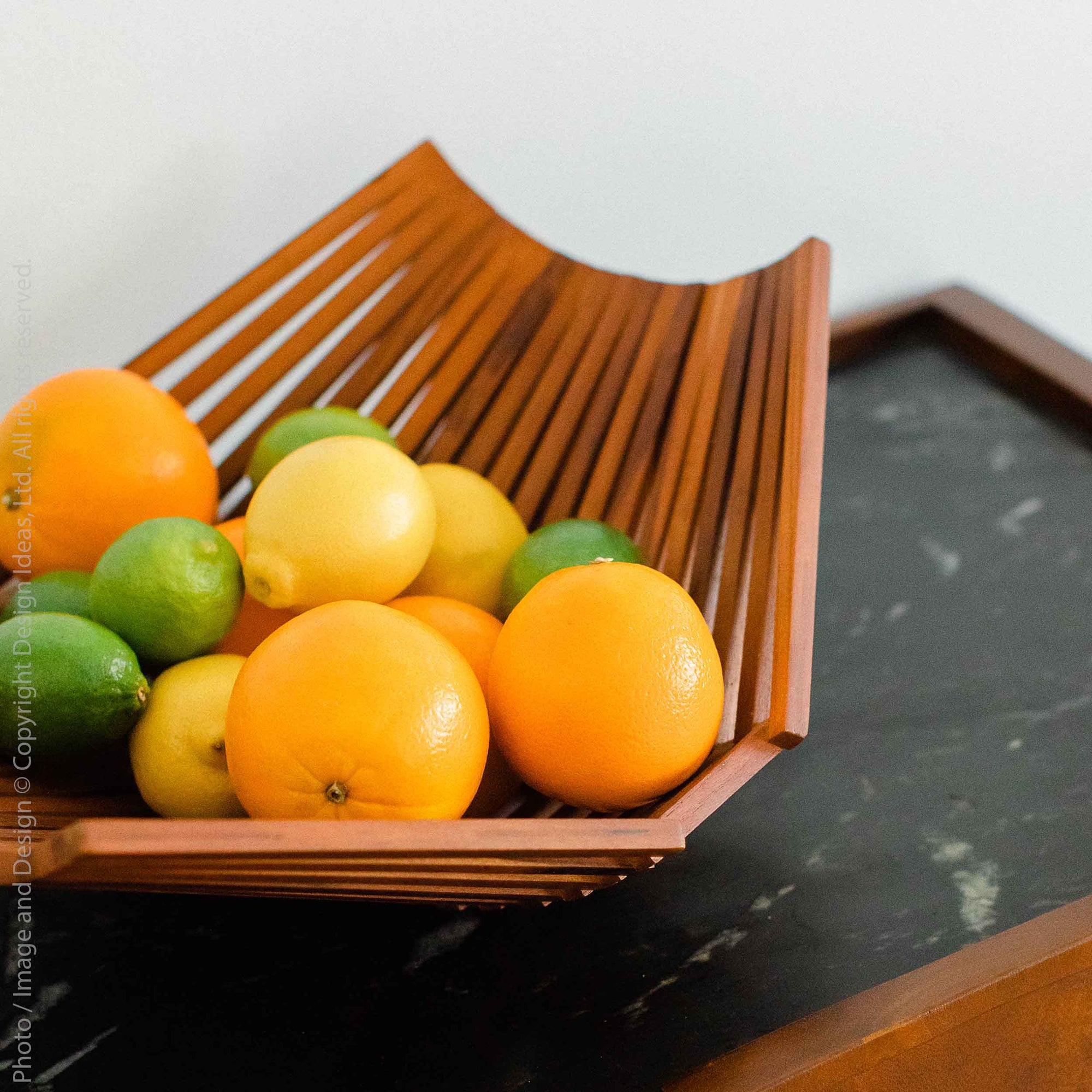 Santiago™ Wood Fruit Bowl