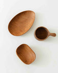 Chiku™ Teak Small Serving Bowls (Set of 3)