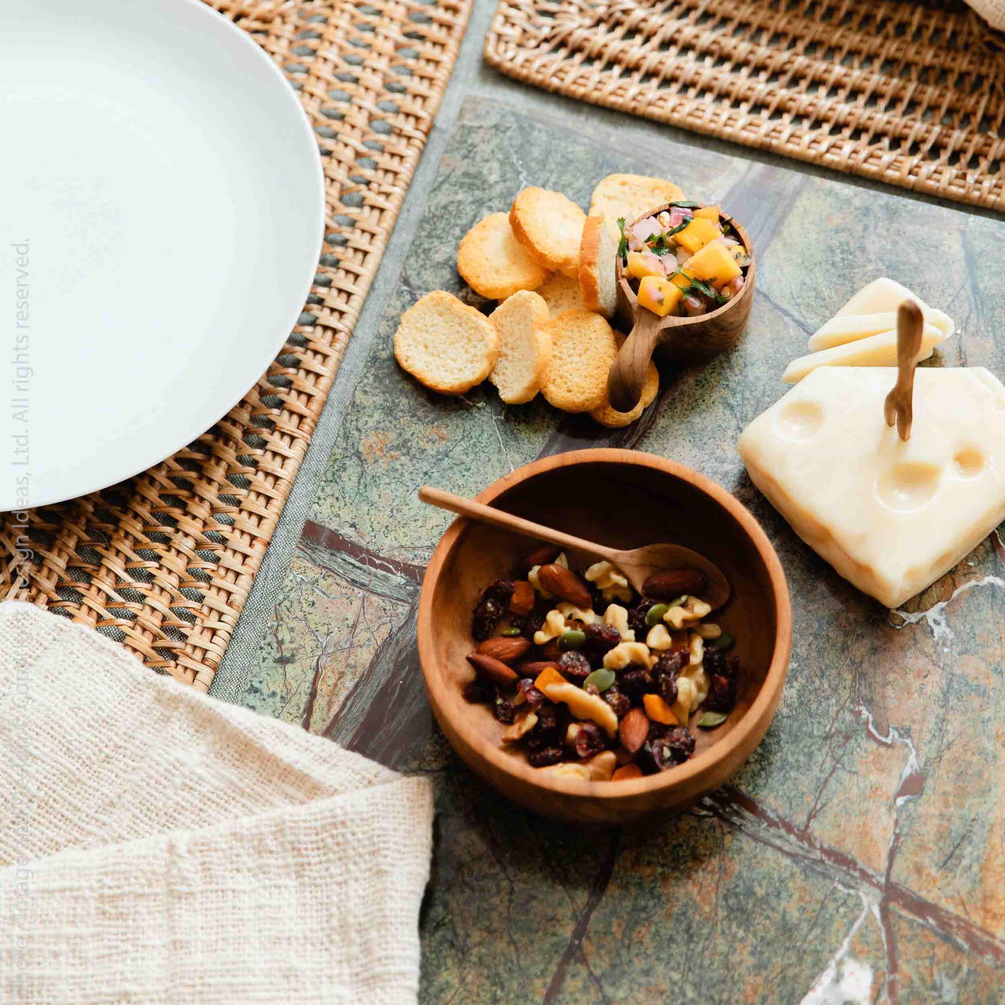 Chiku™ Teak wood bowls (set of 3)