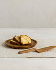 Chiku™ teak wood dessert server