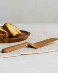 Chiku™ teak wood dessert server