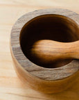 Takara™ Teak Root Mortar & Pestle