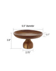 Brindisi™ Suar Wood Riser (6.8 in dia x 3.9 in)
