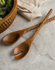 Rocklynn™ mango wood salad servers (set of 2)