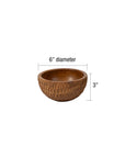 Rocklynn™ mango wood salad bowl (6 in)