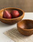 Rocklynn™ mango wood serving bowl (9.5 in)
