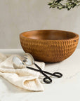 Rocklynn™ mango wood salad serving bowl (12 in)