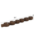 Serra™ mango wood long bowl