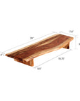Nama™ Acacia Riser (24 in. x 7.8 in.)