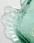 Neptune™ hand blown glass candleholder