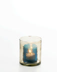 Iris™ mouth blown glass candleholder (votive)