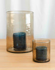 Iris™ mouth blown glass candleholder (votive)