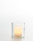 Iris™ mouth blown glass candleholder (votive)