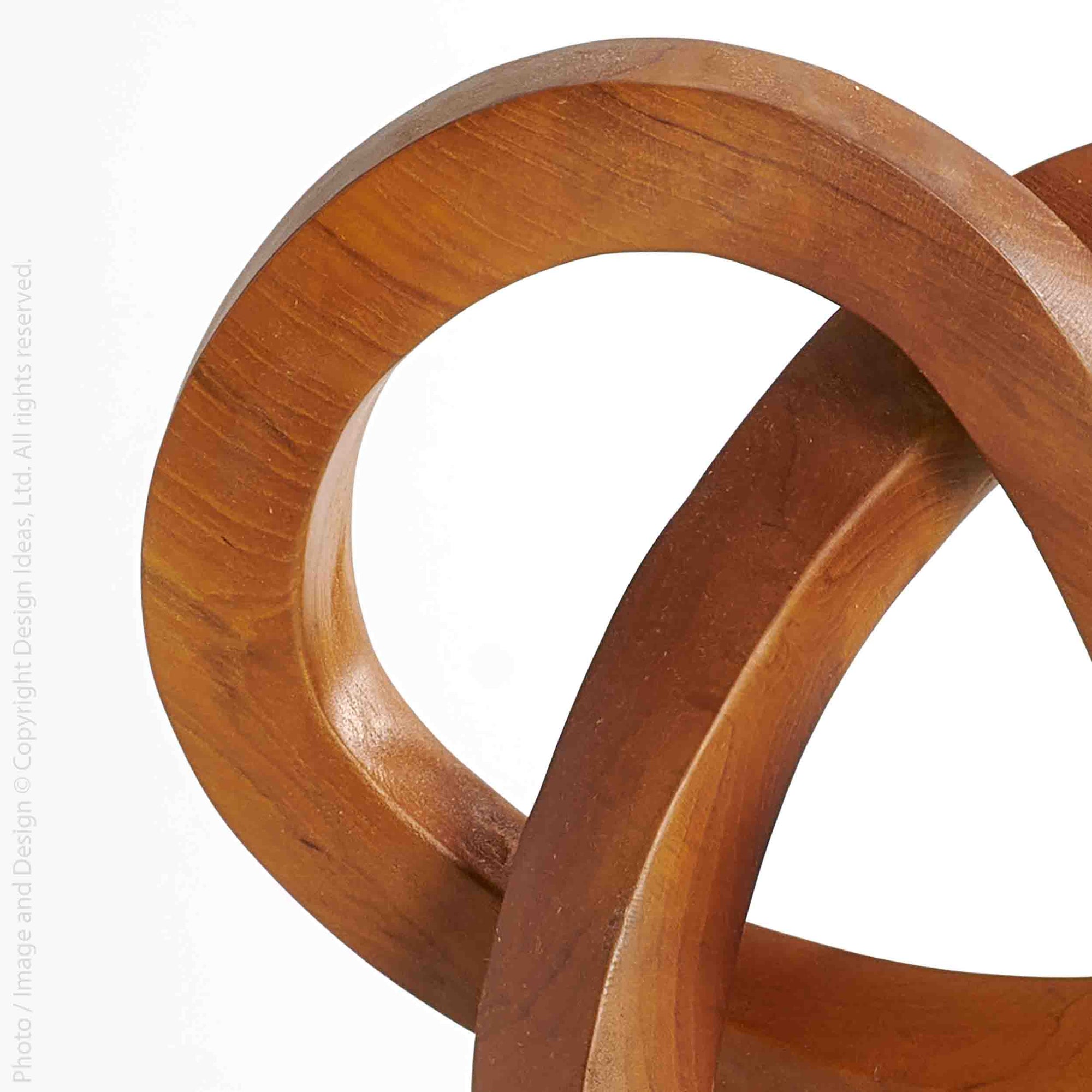 Mabini™ hand carved teak sculpture