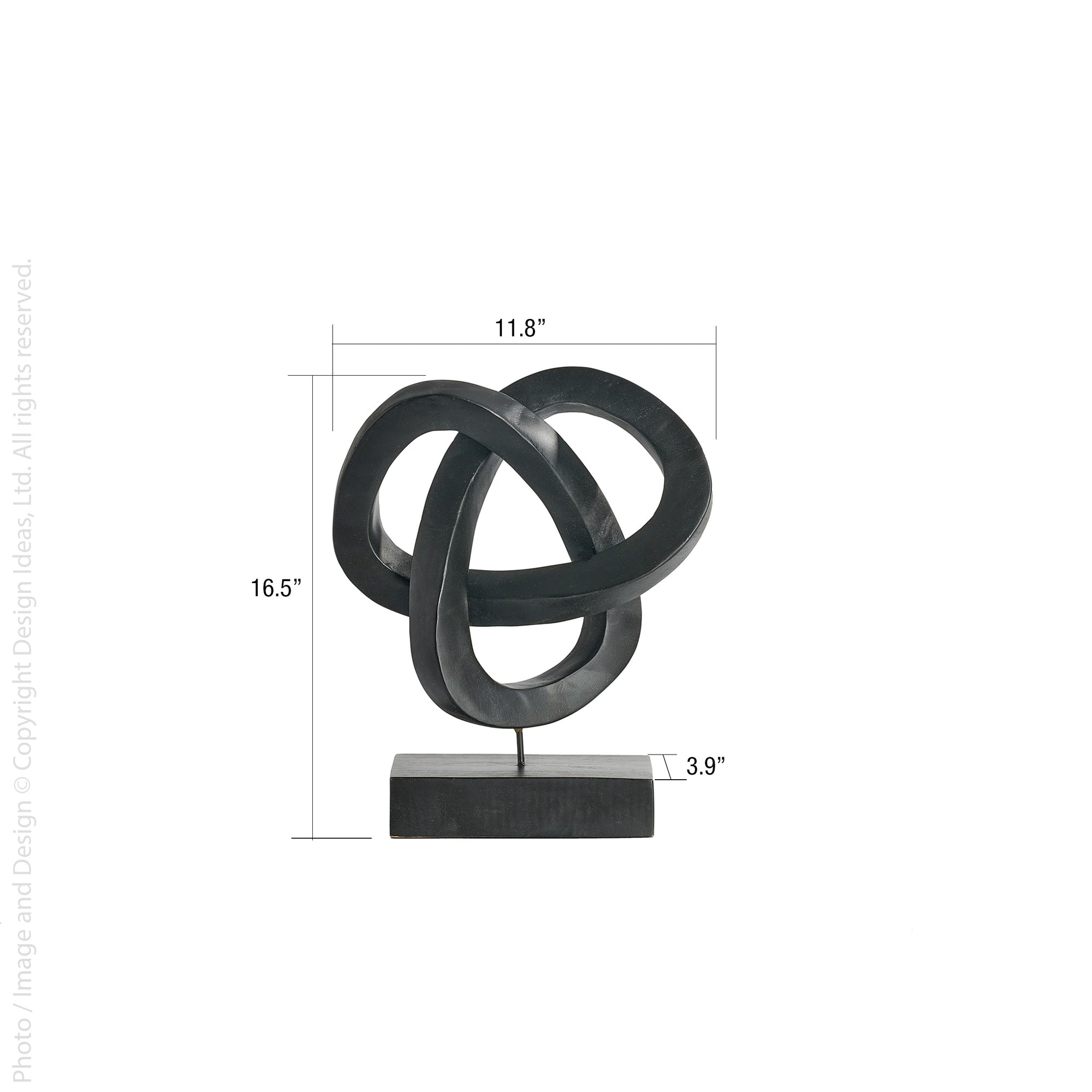 Mabini™ hand carved teak sculpture