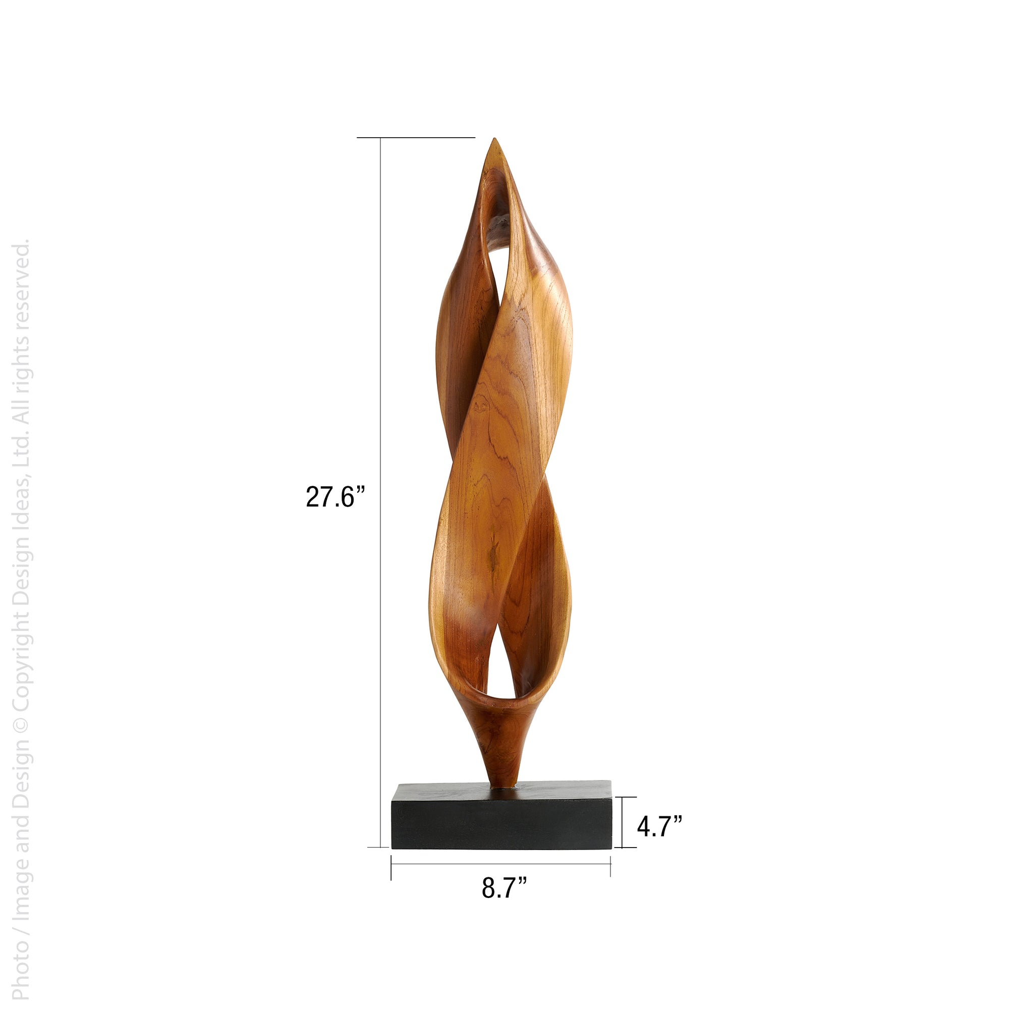 Mandori™ hand carved teak sculpture