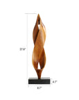 Mandori™ hand carved teak sculpture