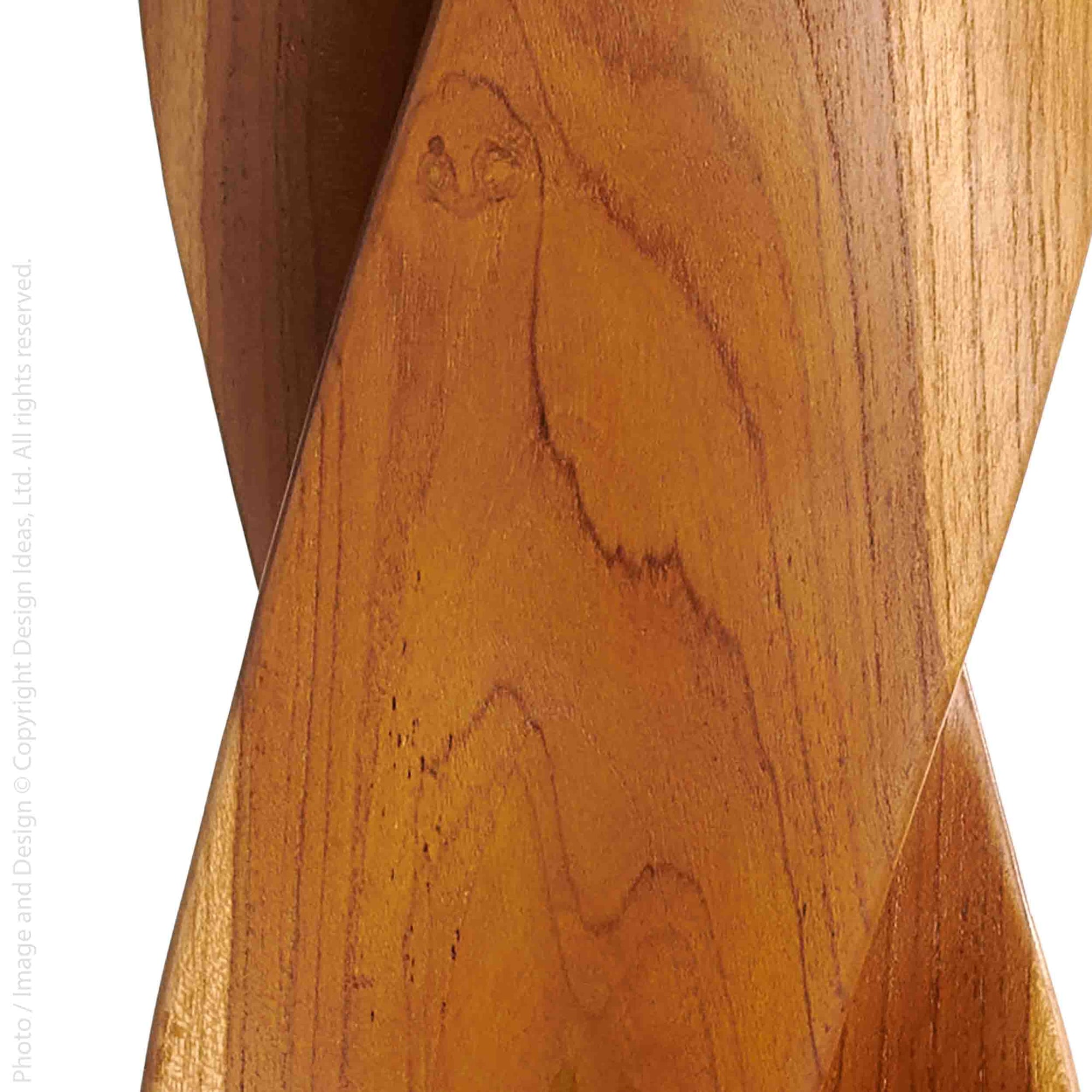 Mandori™ hand carved teak sculpture
