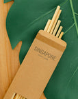 Singapore™ Bamboo Straws (Box of 20)