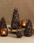 Cooper™ mouth blown glass votive holder