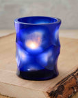 Pearson™ mouth blown glass votive holder
