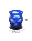 Pearson™ mouth blown glass votive holder