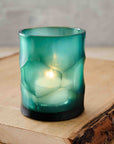 Pearson™ mouth blown glass votive holder