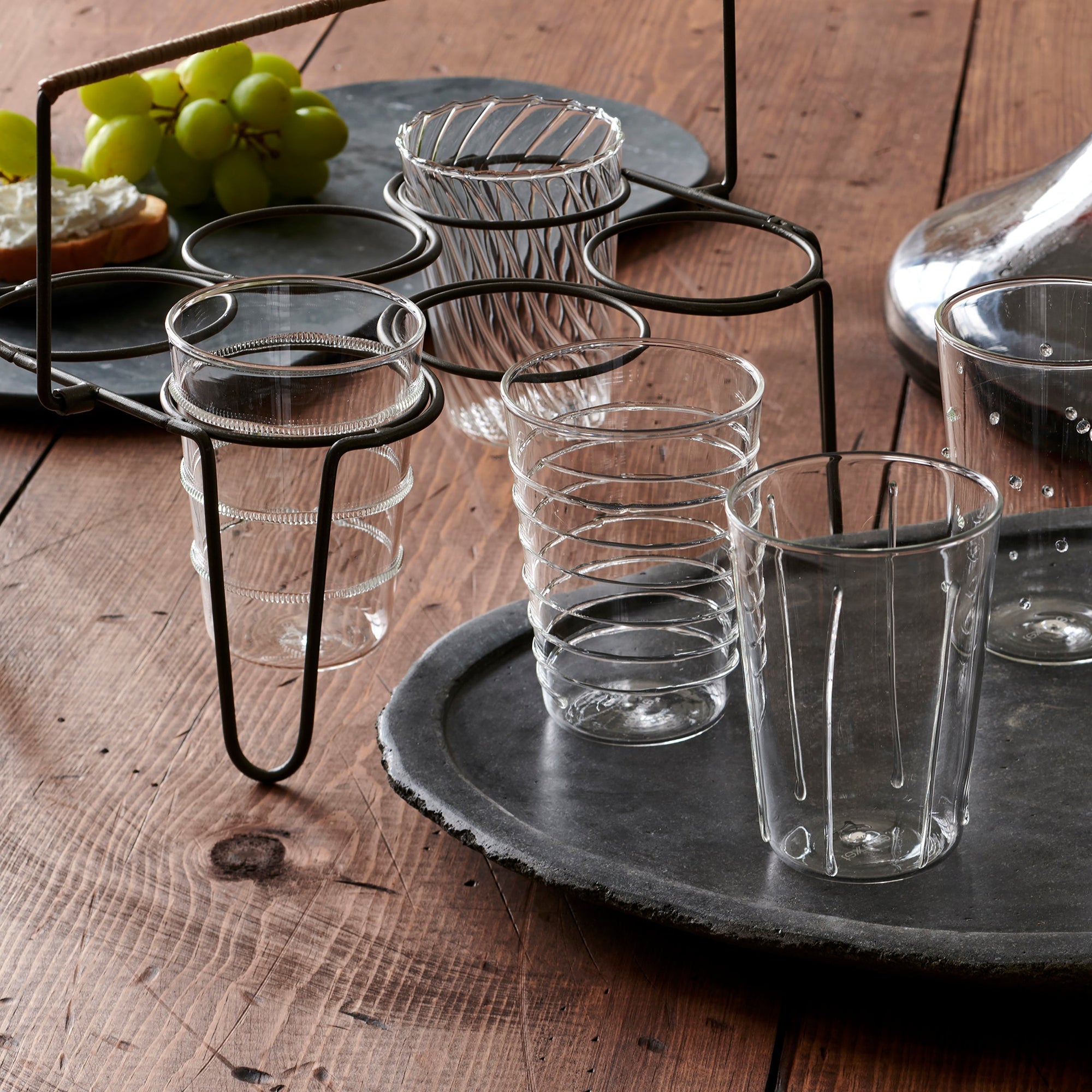 Livenza™ drinking glasses (9.8 oz.: set of 6) - Clear | Image 2 | Premium Glass from the Livenza collection | made with Borosilicate Glass for long lasting use | texxture