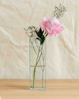 Vision™ Rectangle Glass Vase (4 x 2 x 12in)