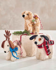 Lilliput™ ornament (festive dogs: set of 3)