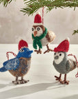 Lilliput™ ornament (winter birds: set of 3)