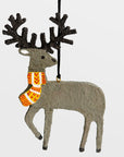 Sugarplum™ Cotton Mache Reindeer Ornament