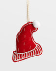 Patchwork™ ornament (santa's hat)