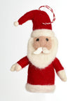 Lilliput™ wool bottle ornament (santa)