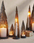 Infina™ Iron Candle Holder (taper) - hand forged