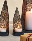 Infina™ Iron Candle Holder (6 in) - hand forged